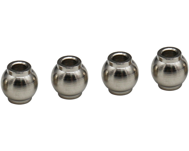 Steel Chrome Pivot Ball 3x7.8x8mm BLX 6s