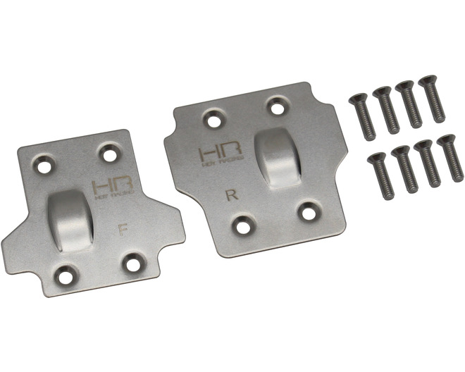 Stainless Steel Skid Plate Set Arrma Kraton Outcast Talion