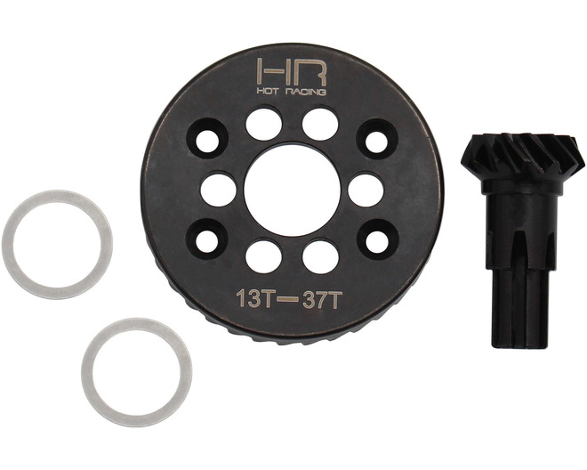 Light weight Steel Helical Diff Ring/Pinion - BLX 3S 4S