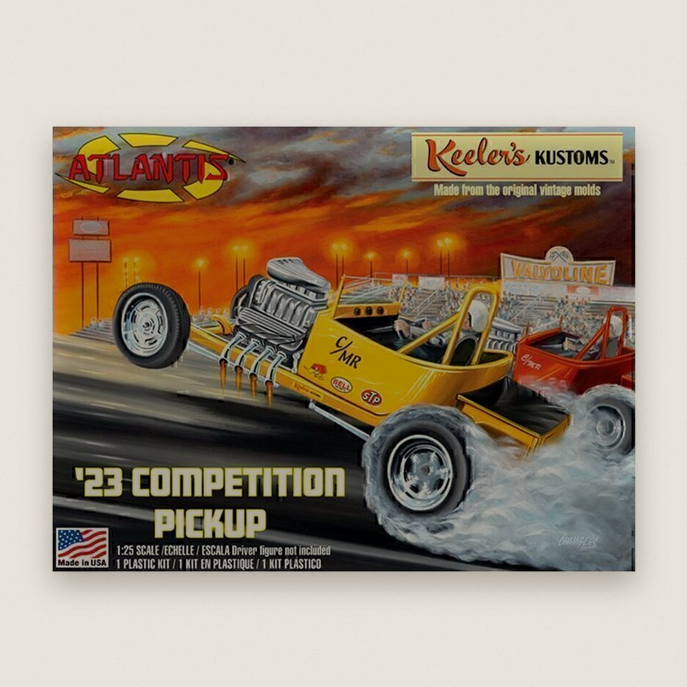 Plastic Model, 1/25 Kellers Kustom s Competition T Roadster Pickup - Atlantis Models