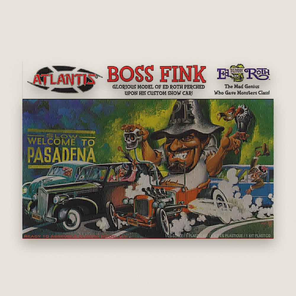 Plastic Model Kit, 1/25 Ed Roth Boss Fink - Atlantis Models