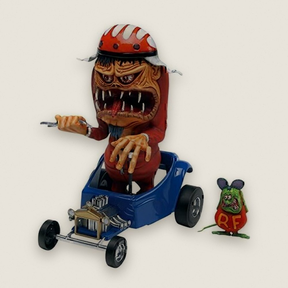 Plastic Model Kit, 1/25 Ed Roth Drag Nut - Atlantis Models