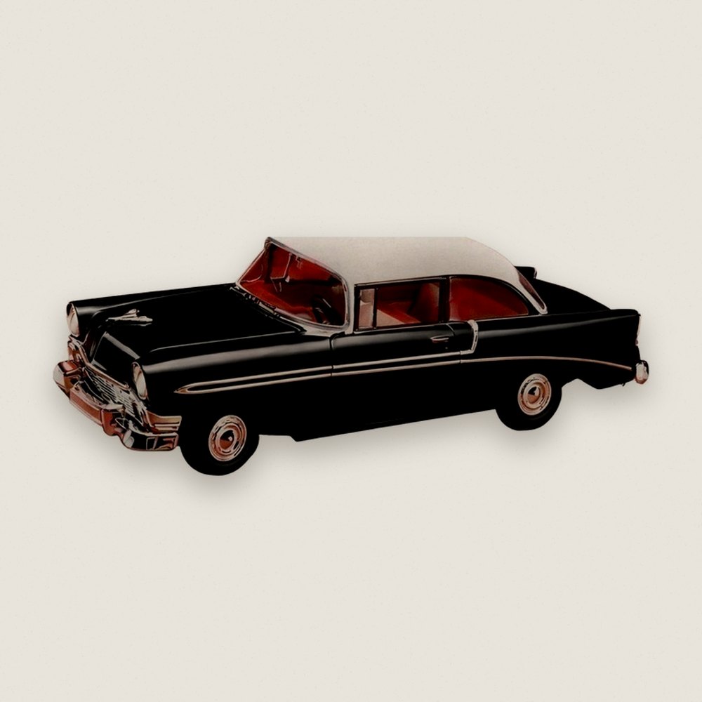 Plastic Model Kit, 1/25 US Route 66 1956 Chevrolet V-8 - Atlantis Models