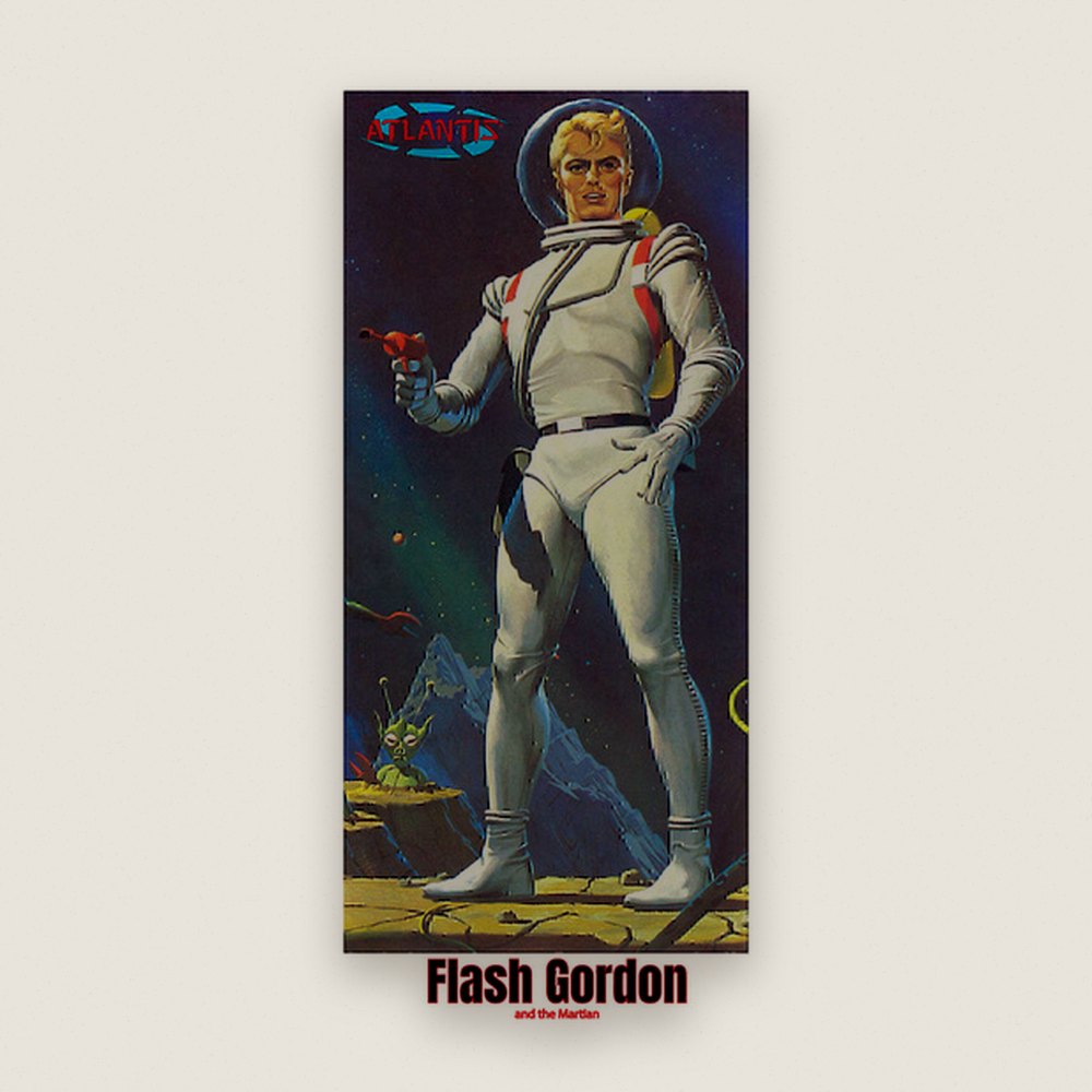 Model, Flash Gordon and the Martian - Atlantis Models
