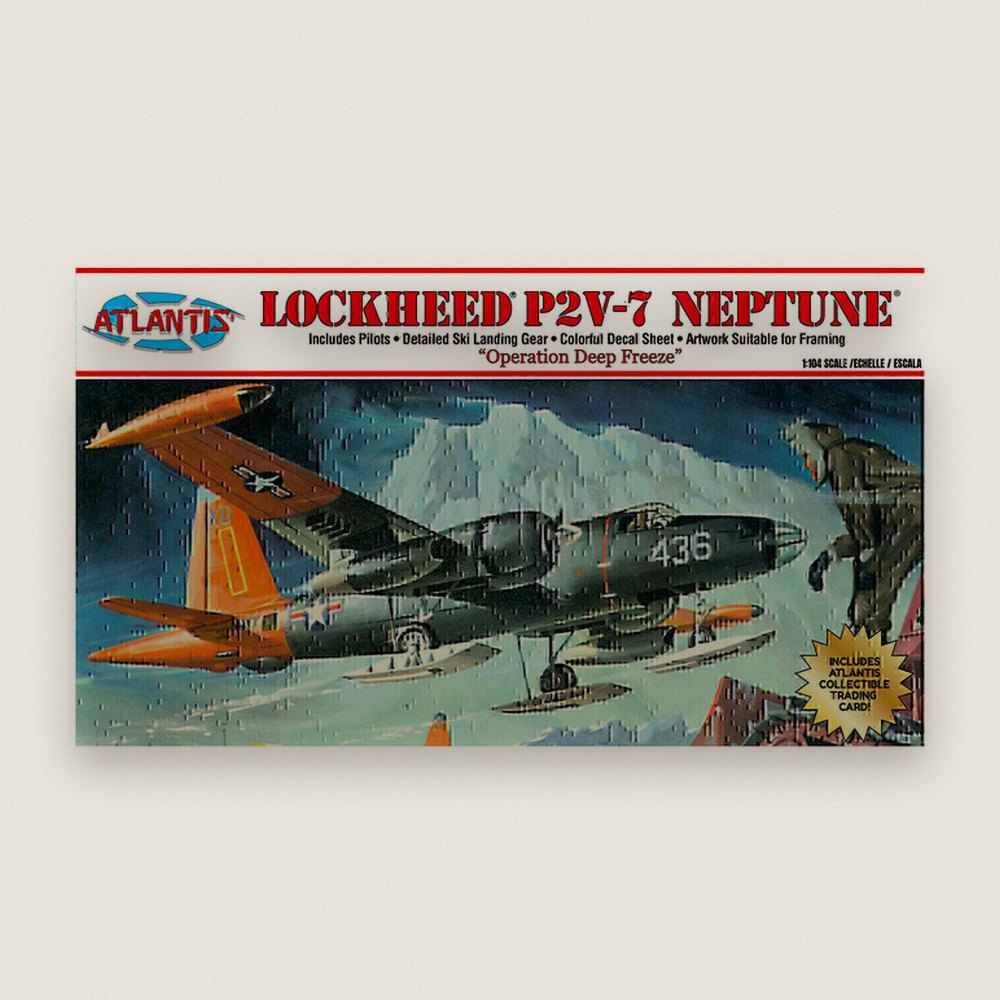 Plastic Model Kit, Lockheed P2V-7 Neptune - Atlantis Models