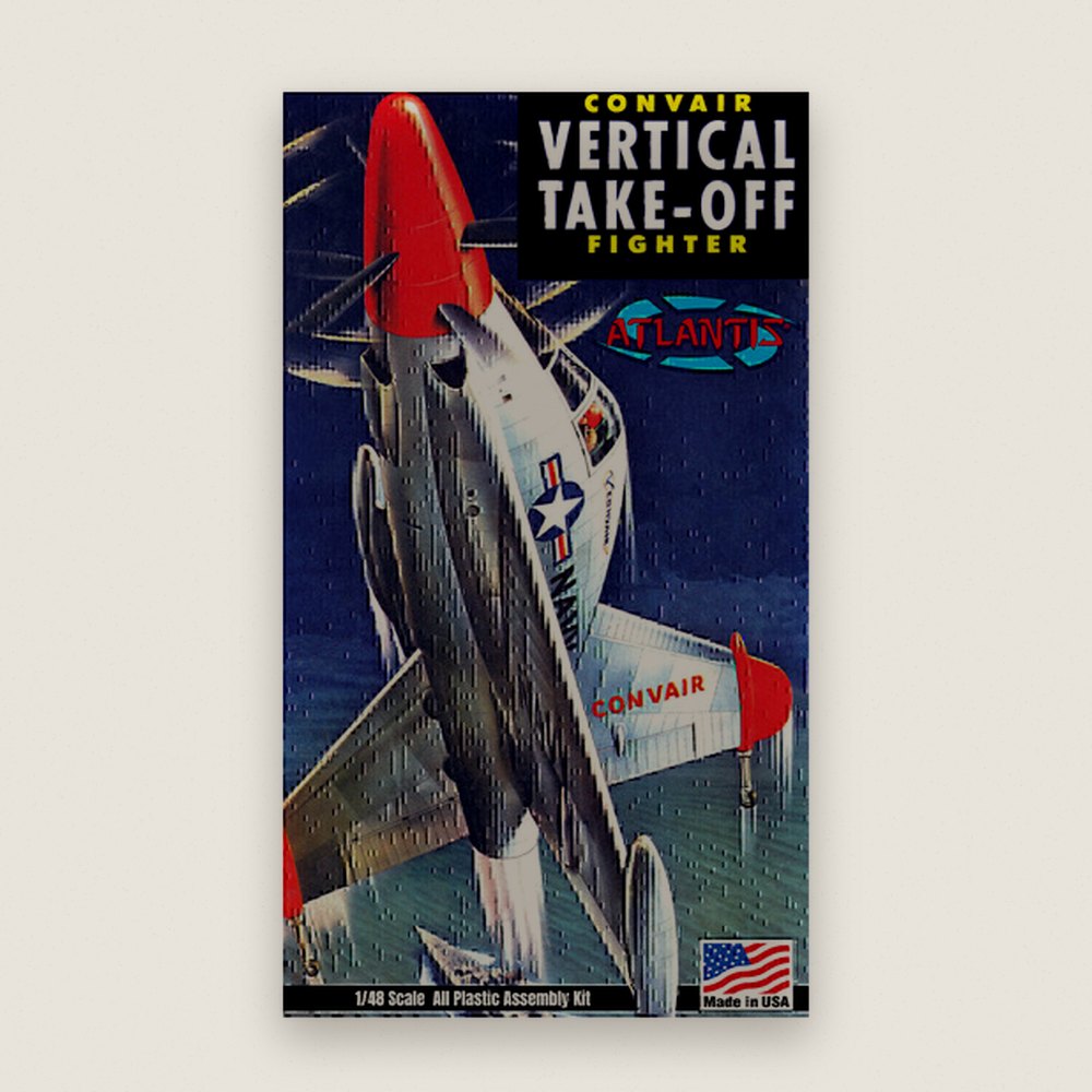 Aircraft, Convair US Navy Pogo Vertical Takeoff - Atlantis Models