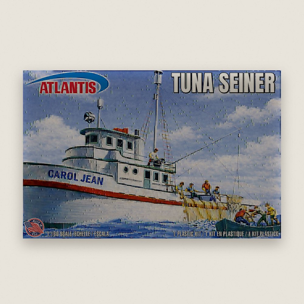 Plastic Model Kit, 1/160 Tuna Seiner Corsair - Atlantis Models
