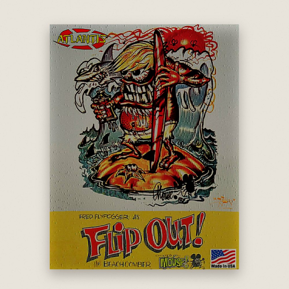 Plastic Model Kit, Fred Flypogger as Flip Out Stanley Mouse - Atlantis Models