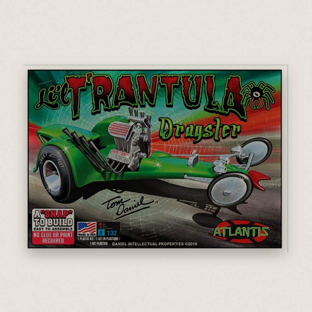 Snap Kit, Tom Daniel Lil Trantula Show Rod 1/32 - Atlantis Models