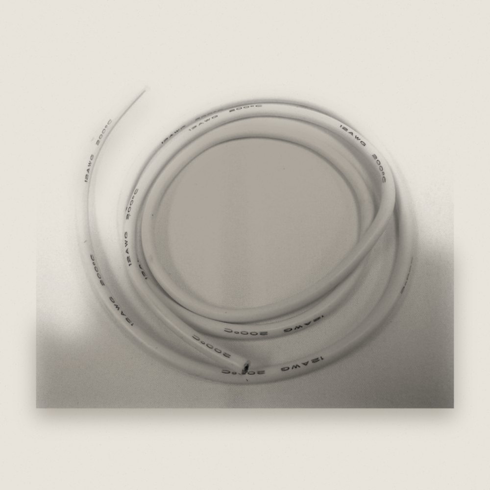Silicone Wire, 4.5mm OD 680 Strand 12 G 1 m (3Ft 4in) - X-Spede