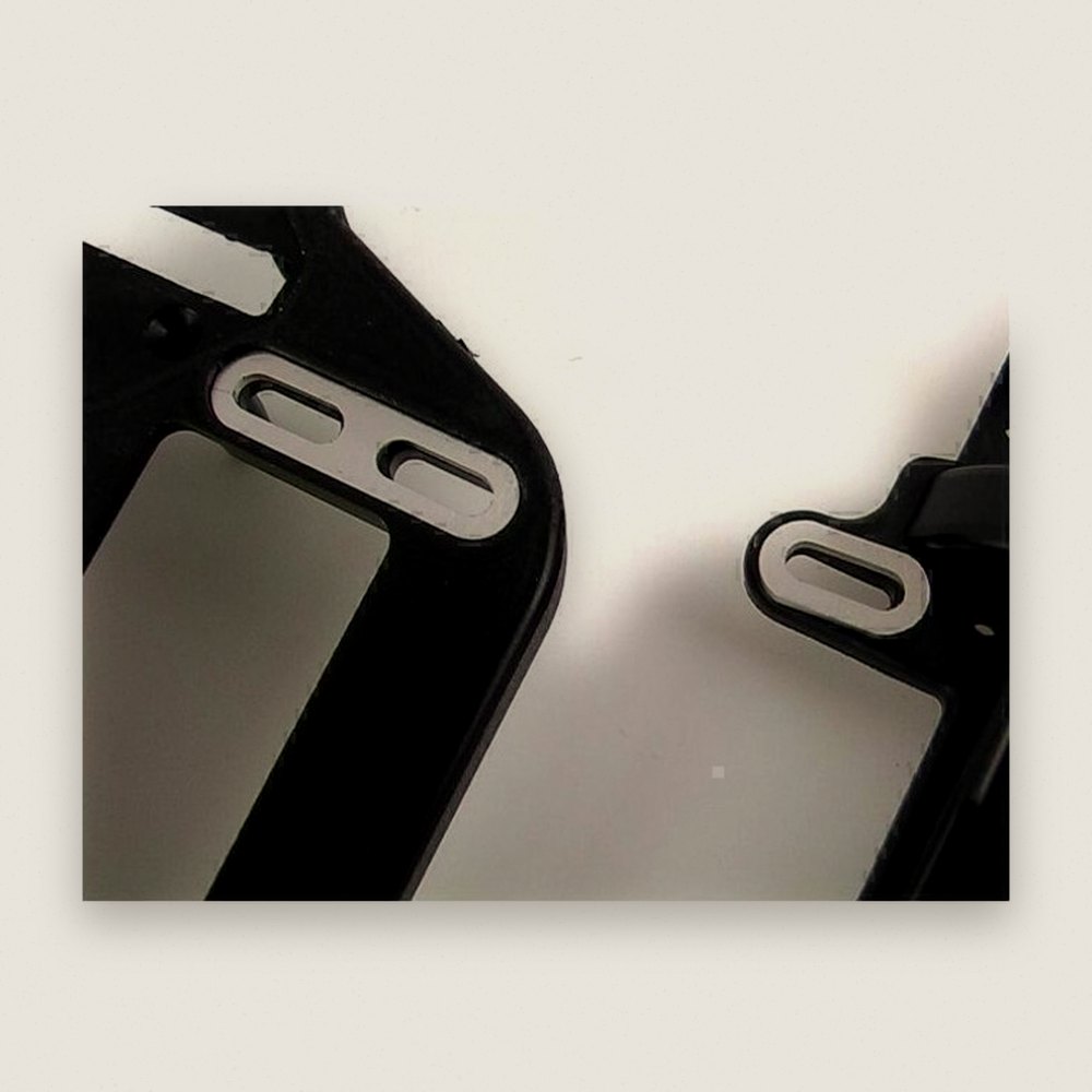 Motor Mount Oval Washer, Silver 18t - Hot Racing