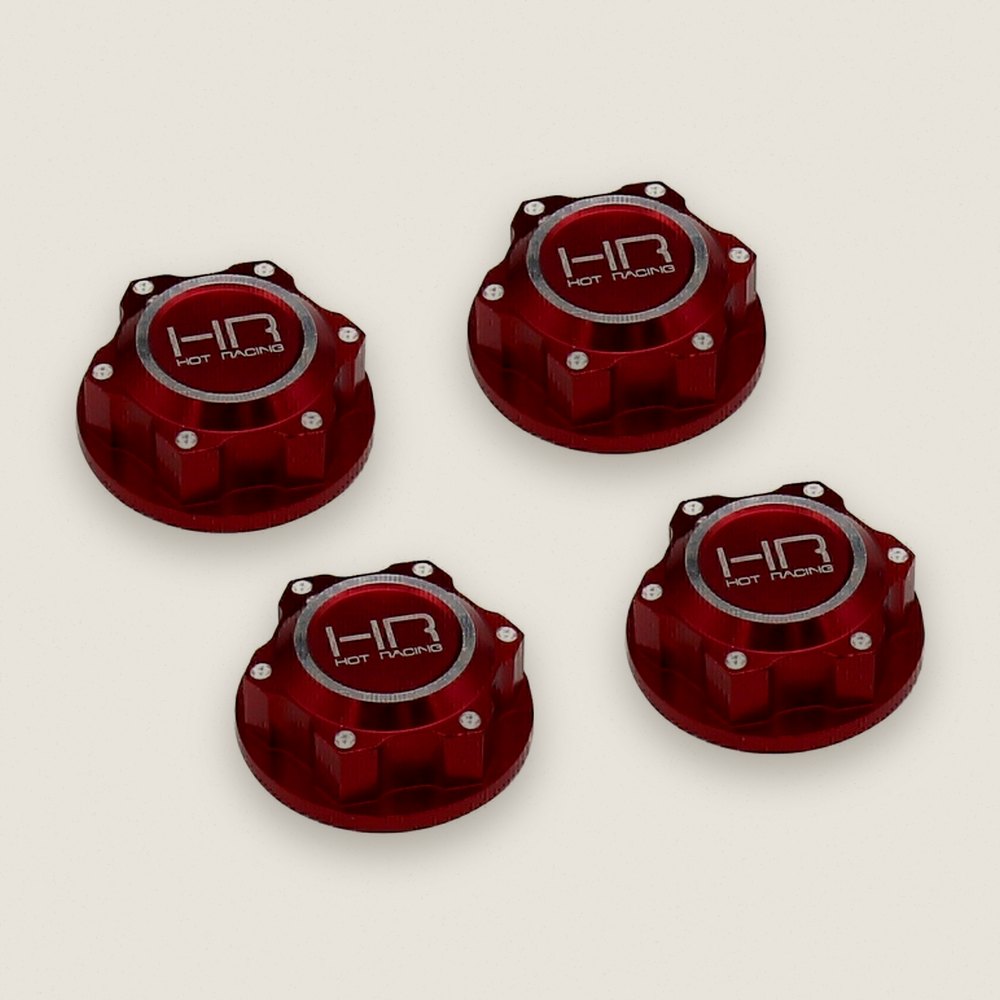Serrated Dirt Shield Wheel Nuts for Arrma 1/5 - Hot Racing