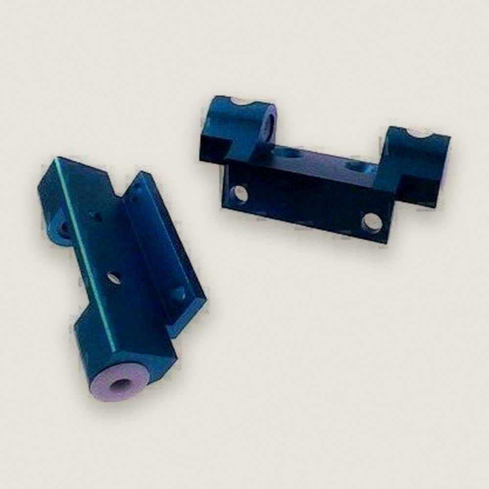 Upper Arm Mount, Blue Aluminum Front/Rear for Monster GT - GPM Racing
