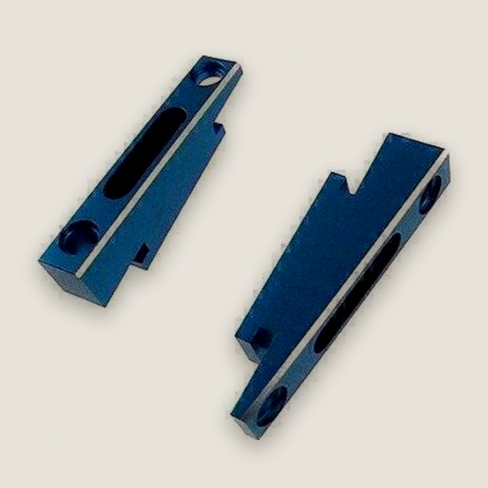 Front Gear Box Brace, Blue Aluminum for Monster GT - GPM Racing