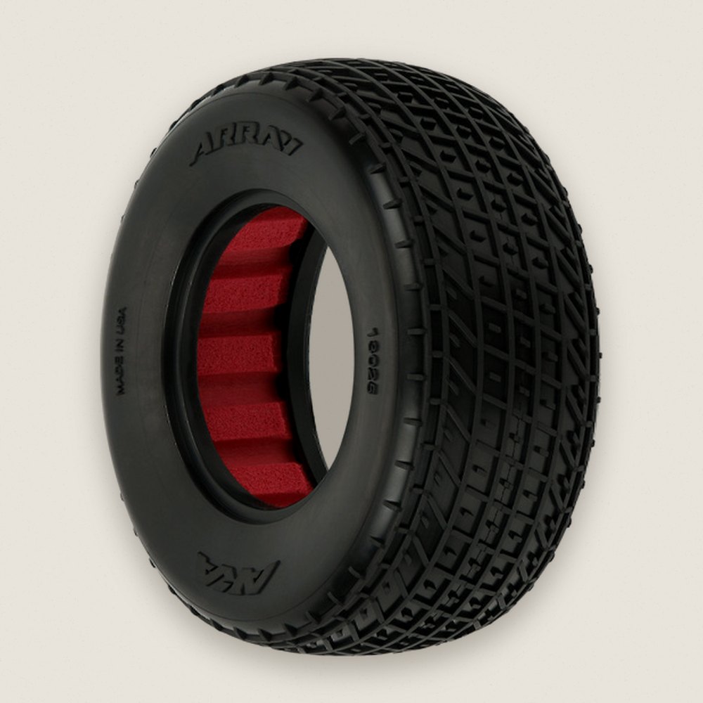 Array Super Soft Tires, 2.2/3.0 (2) for Short Course Trucks, Front or Rear - AKA Racing