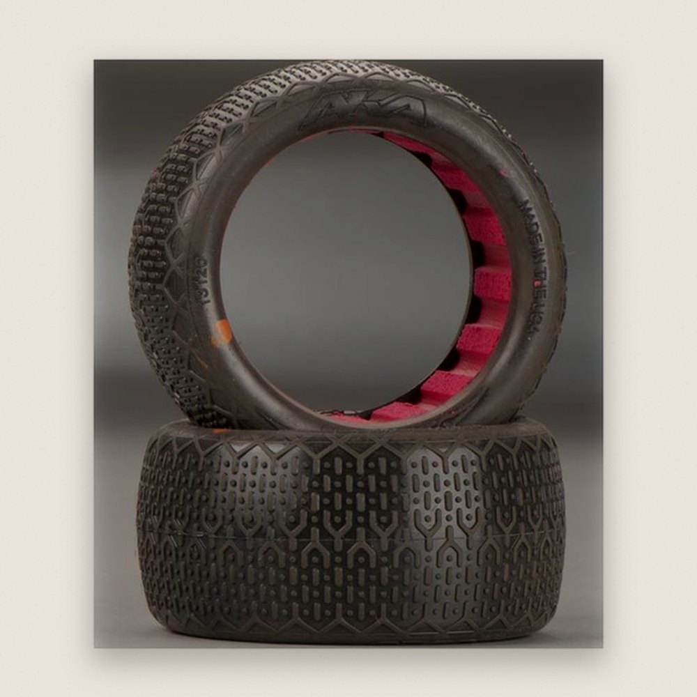 Slingshot EVO Rear Super Soft Tires with Red Insert, BX - AKA Racing