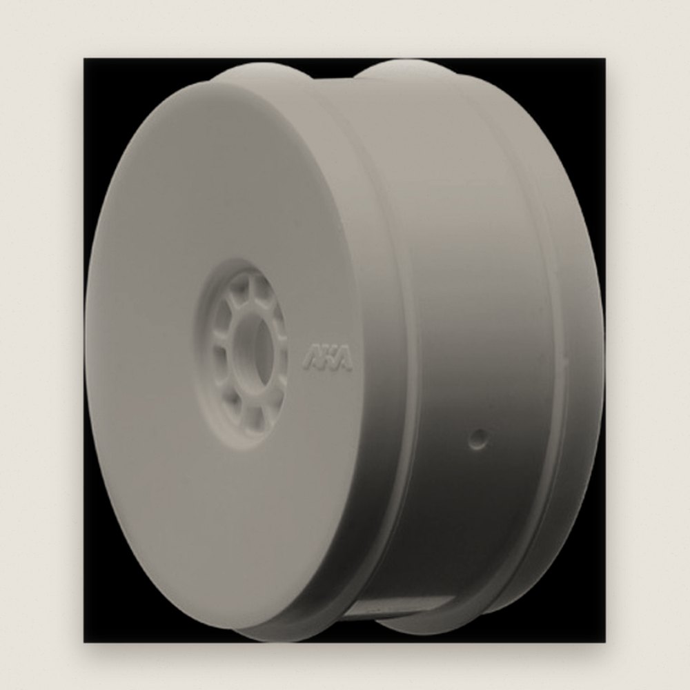 Buggy Wheels, 1/8 EVO White (4) - AKA Racing