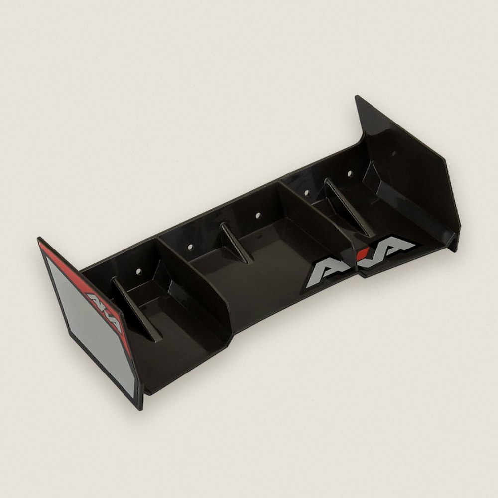 Wing, Katana for 1/8 Buggy or Truggy, Grey - AKA Racing