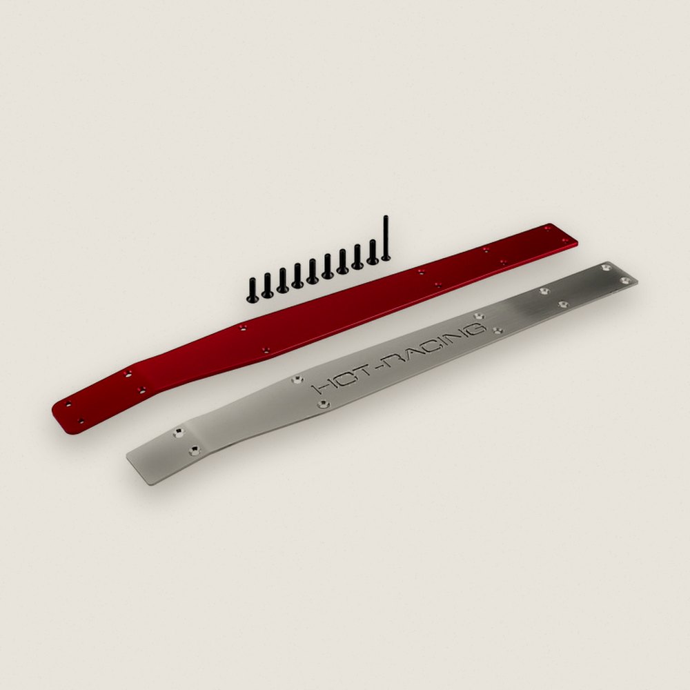 Chassis Bash Bar, Red CNC T6, for Arrma Mini Kraton - Hot Racing