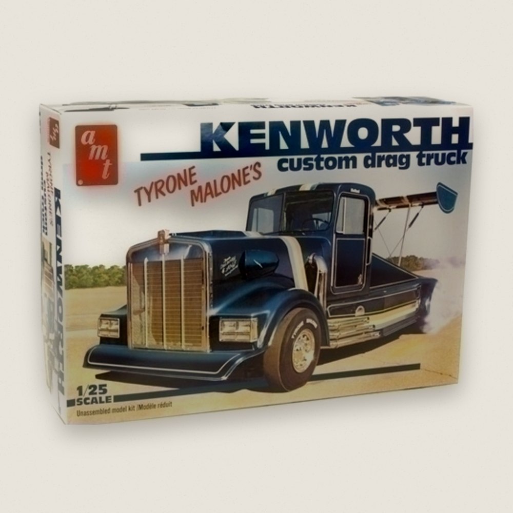 Plastic Model Kit: Bandag Bandit Kenworth Drag Trk, Tyrone Malone, 1/25 - AMT