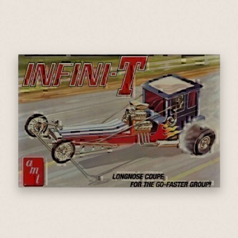Plastic Model Kit: Infini-T Custom Dragster - AMT