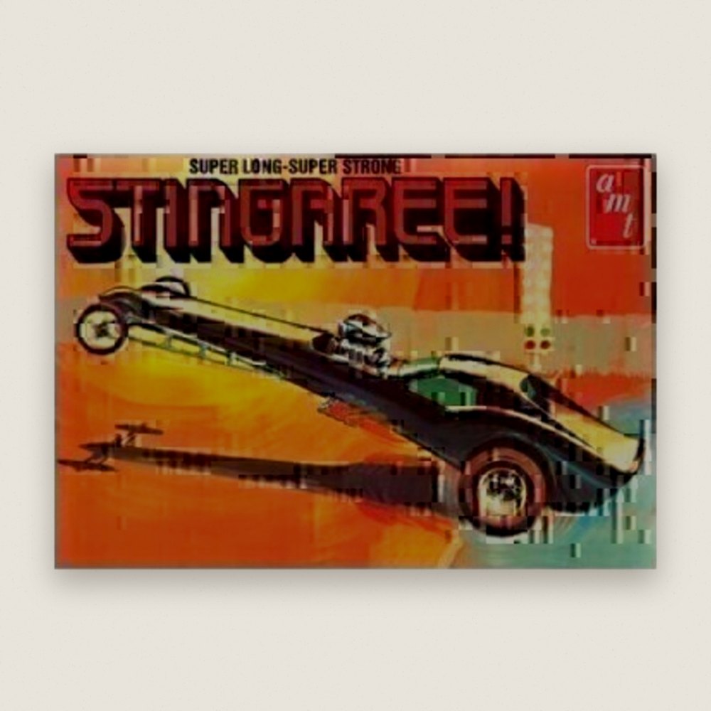 Plastic Model Kit: Stingaree Custom Dragster - AMT