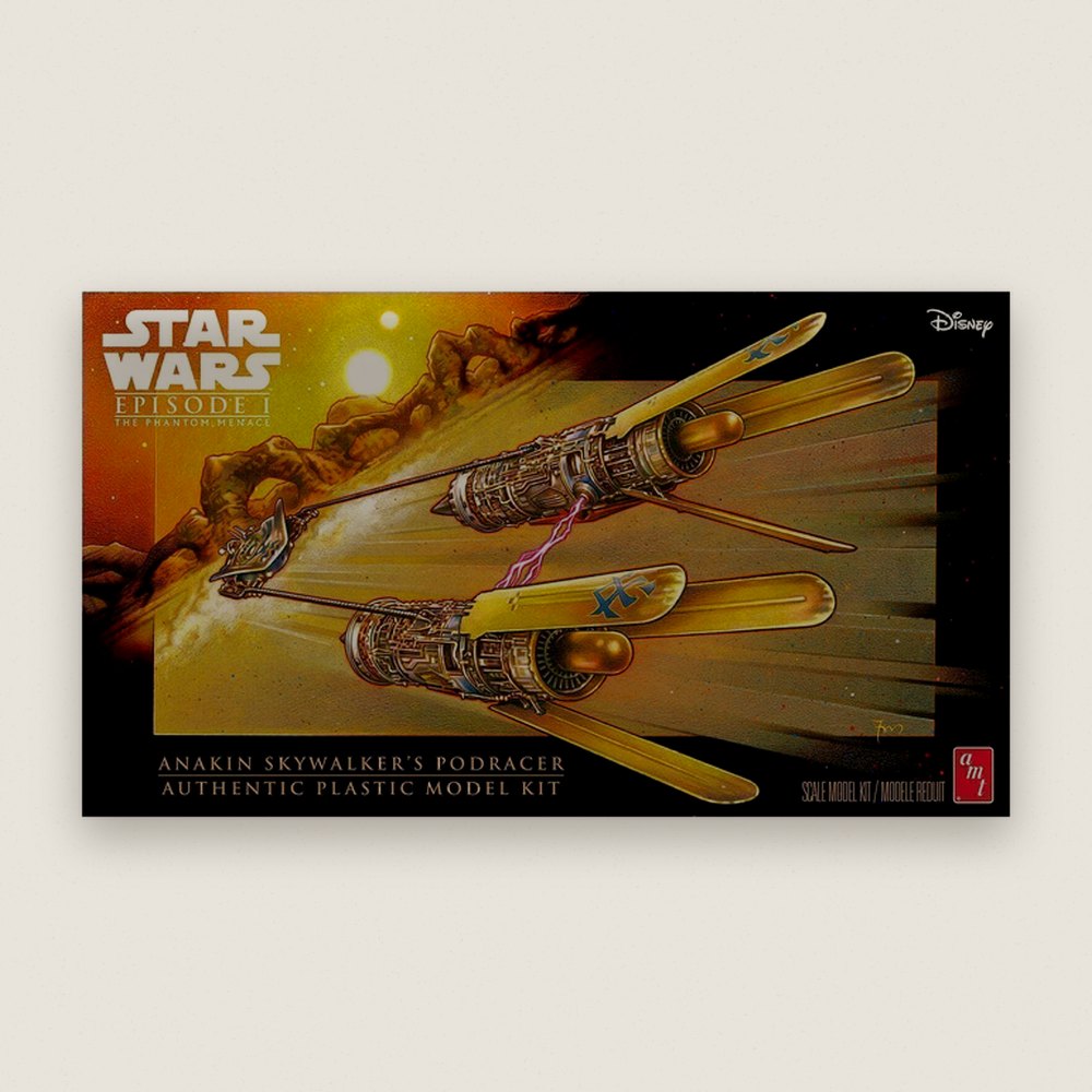 Plastic Model Kit, Star Wars: Phantom Menace Anakin s Podracer, 1/32 - AMT