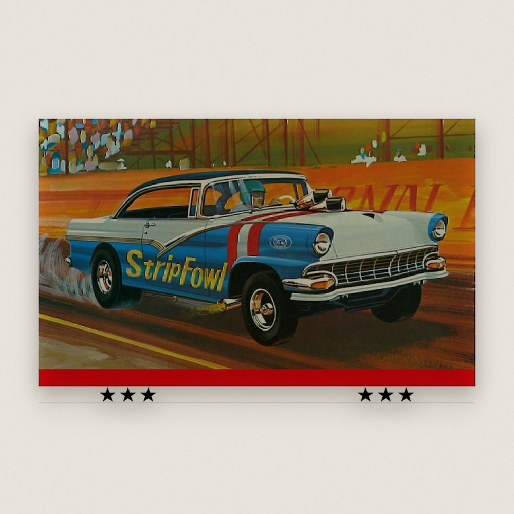 Plastic Model Kit: 1956 F0RD Victoria Hardtop, 1/25 - AMT