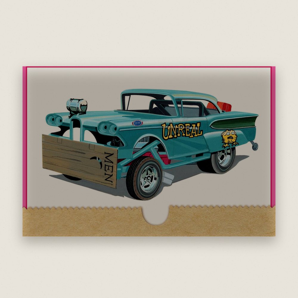 Plastic Model Kit: 1958 Edsel AWB Funny Car Unreal, 1/25 - AMT