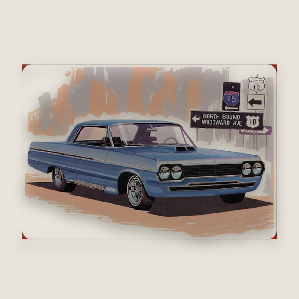 Plastic Model Kit, 1964 Chevrolet Impala Super Street Rod, 1/25 Scale - AMT
