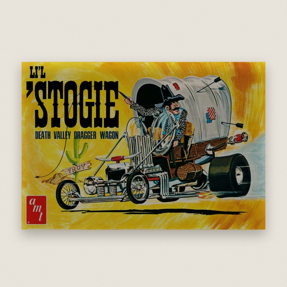 Plastic Model Kit, Li l Stogie Show Rod, 1:25 Scale - AMT