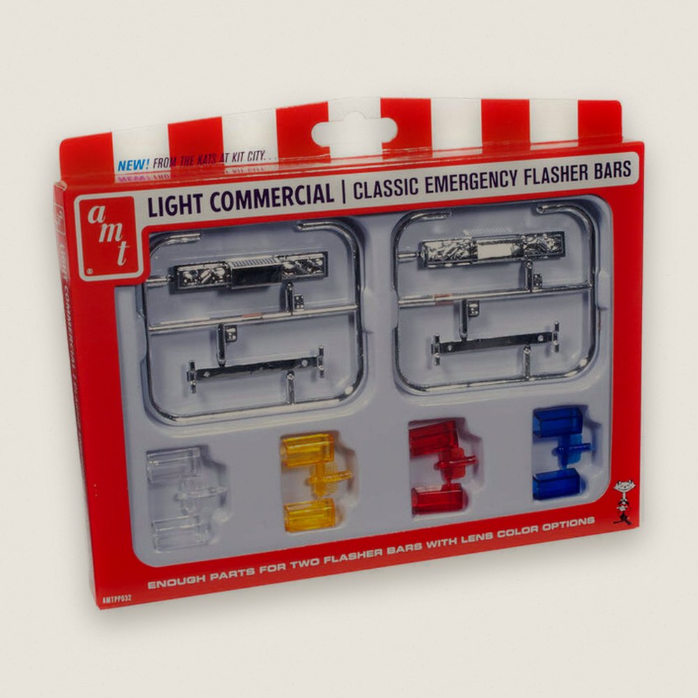 Parts Pack, Classic Emergency Flasher, 1:25 Scale - AMT