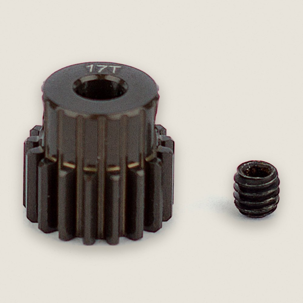 Aluminum Pinion Gear, 17T 48P, 1/8 inch Shaft, Factory Team - Associated