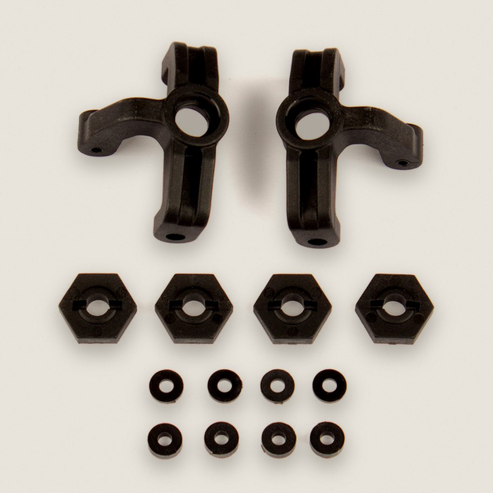 Steering Blocks and Wheel Hexes, ASC21508 for 14B 14T - Associated