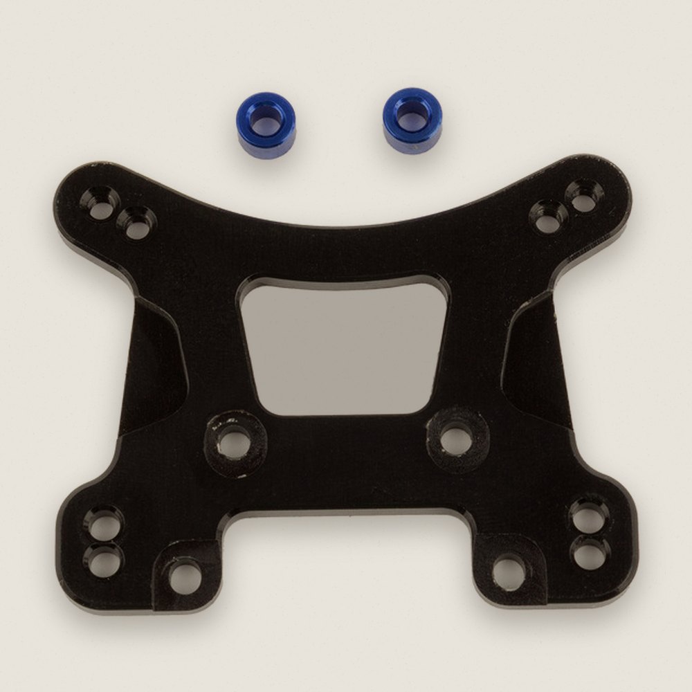 Black Aluminum 1:14 Front Shock Tower - Associated