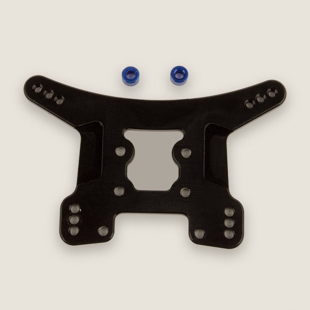 Black Aluminum 1:14 Rear Shock Tower - Associated