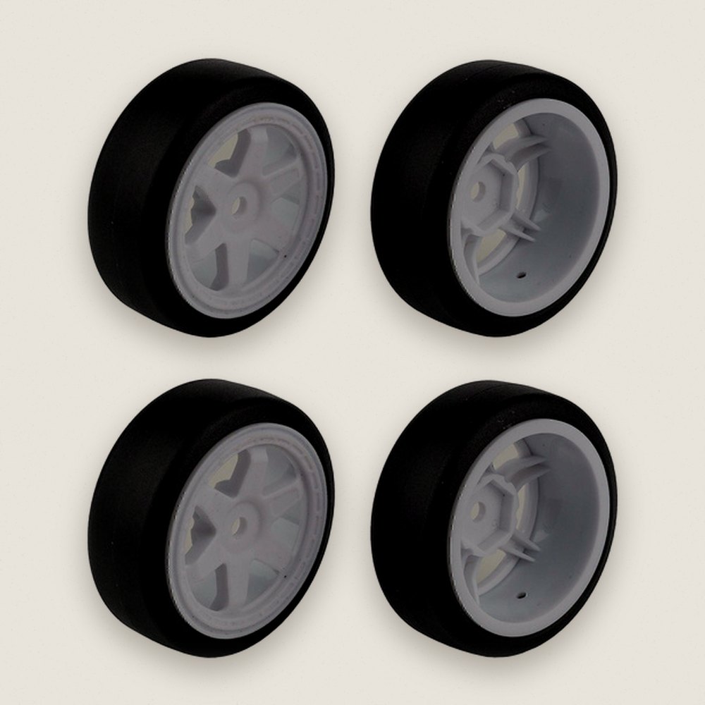 Drift Tires and Wheels, Hoonitruck for Reflex 14R - Associated