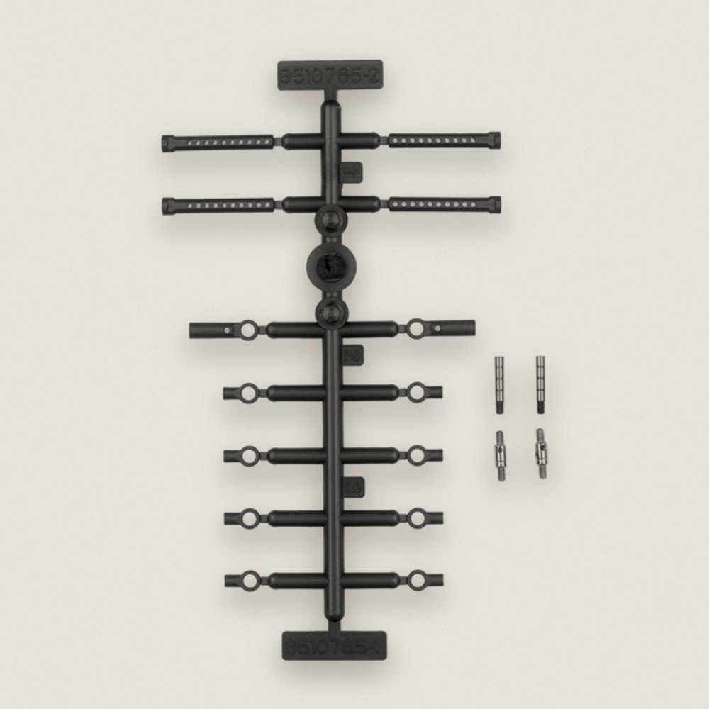 Turnbuckle and Damper Tube Set for RC28R - Associated