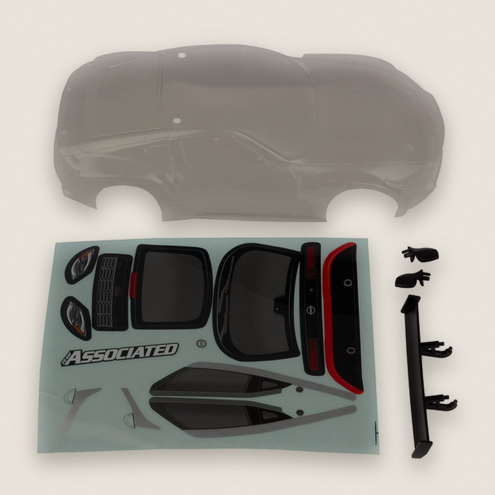 Body Set, Clear, for SR27 2023 Nissan Z - Associated