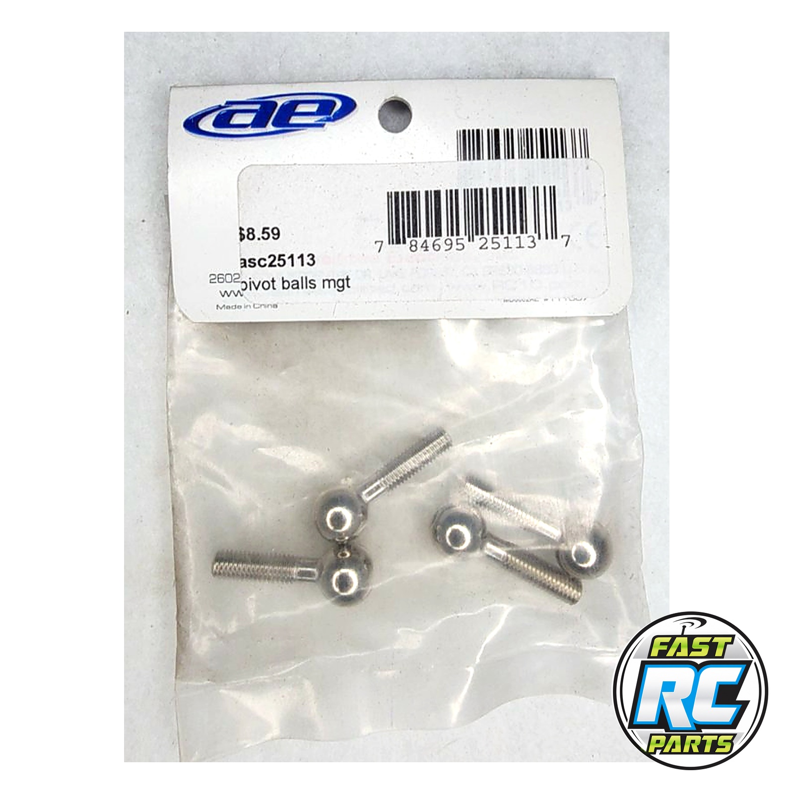 Pivot Balls (4) for Monster GT - Associated