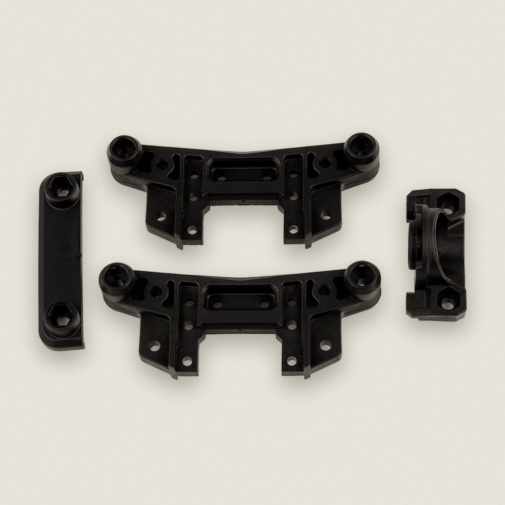 Shock Tower and Rear Bearing Support Set for SR7 - Associated