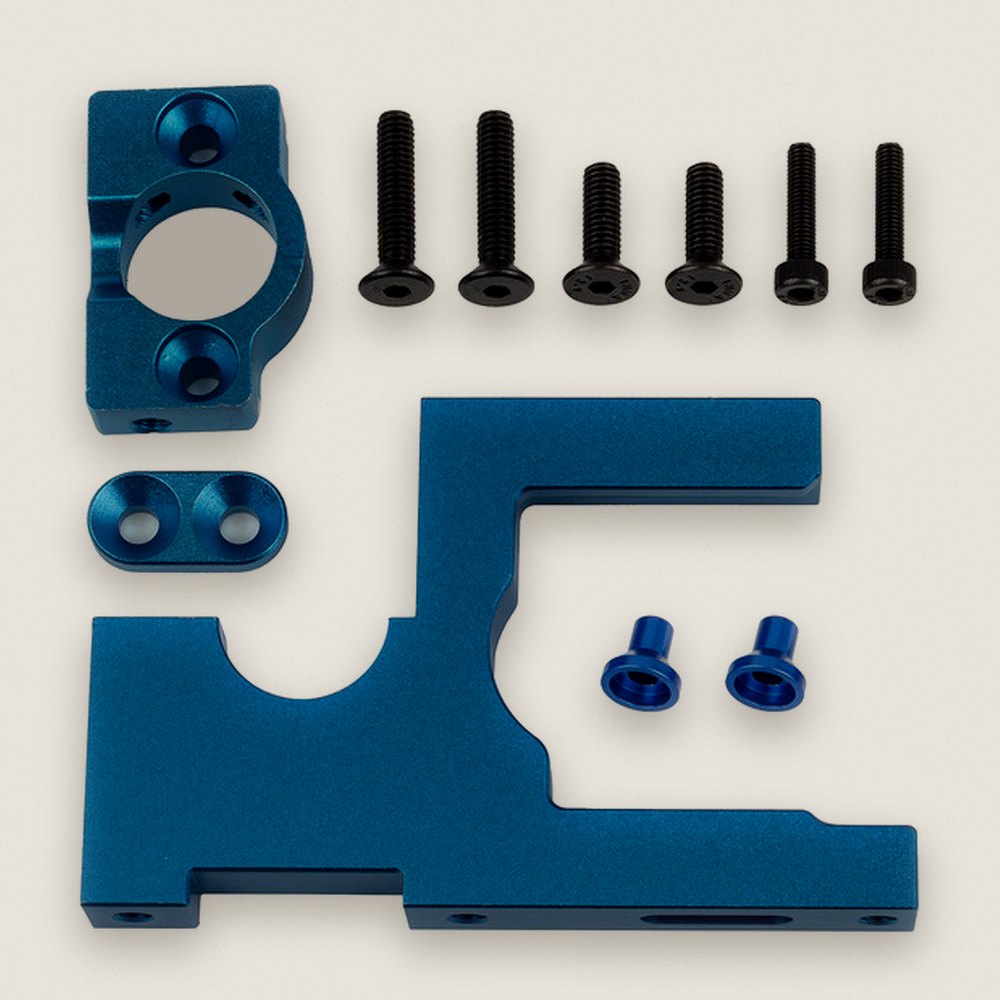 Motor Mount, Blue Aluminum for SR7 - Associated