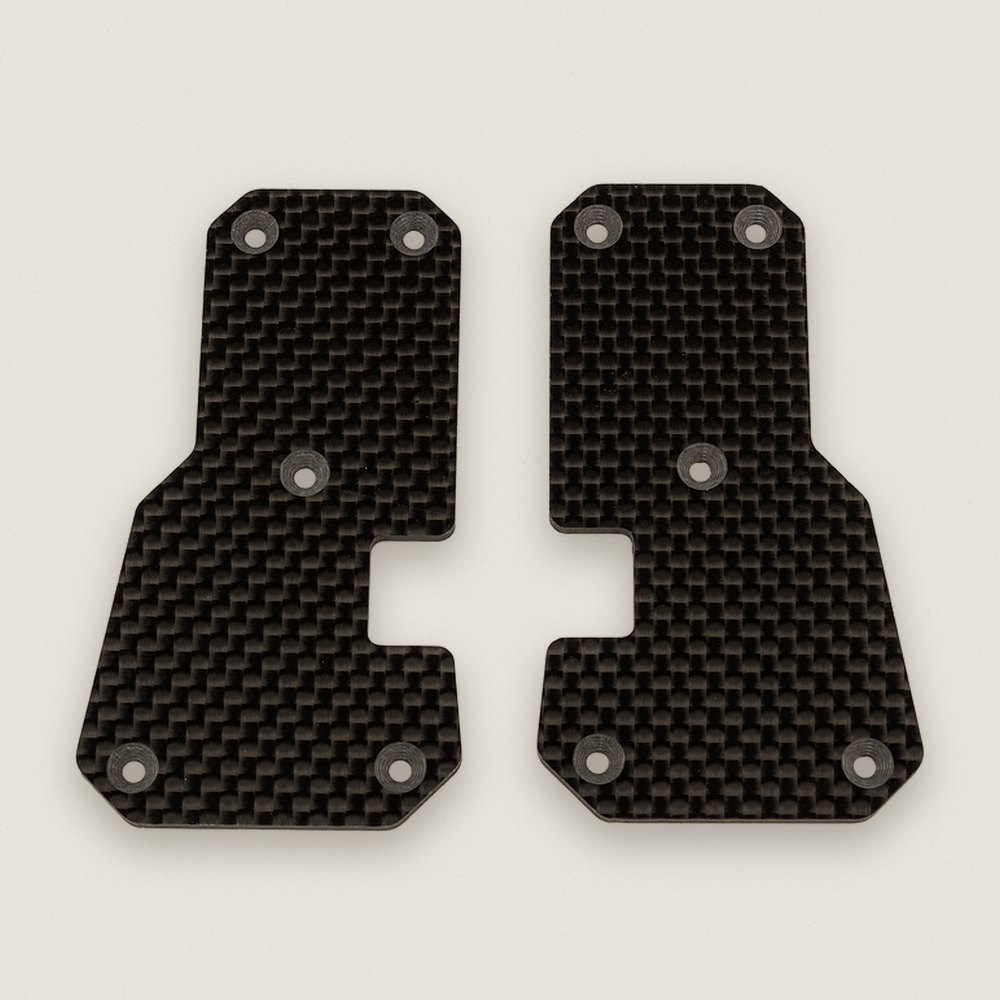 Arm Inserts, Carbon Fiber for SR7 FT - Associated