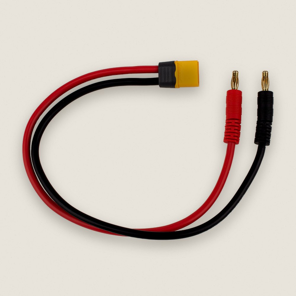 Charge Lead, XT60, 350mm, 4mm - Associated