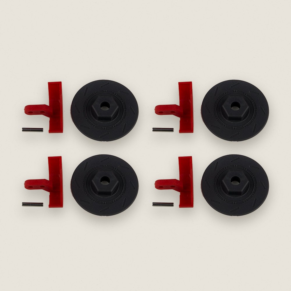 Wheel Hexes and Calipers, for Apex2 - Associated