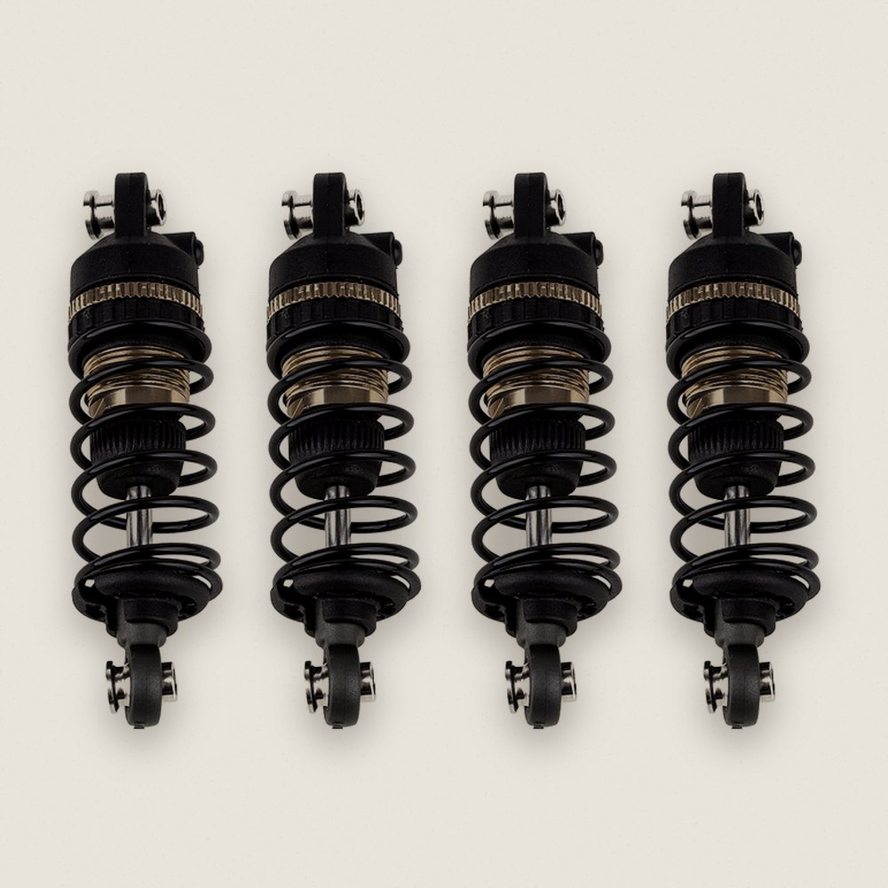 Fluid-Filled Shock Set (no fluid included), Factory Team for Apex2 - Associated