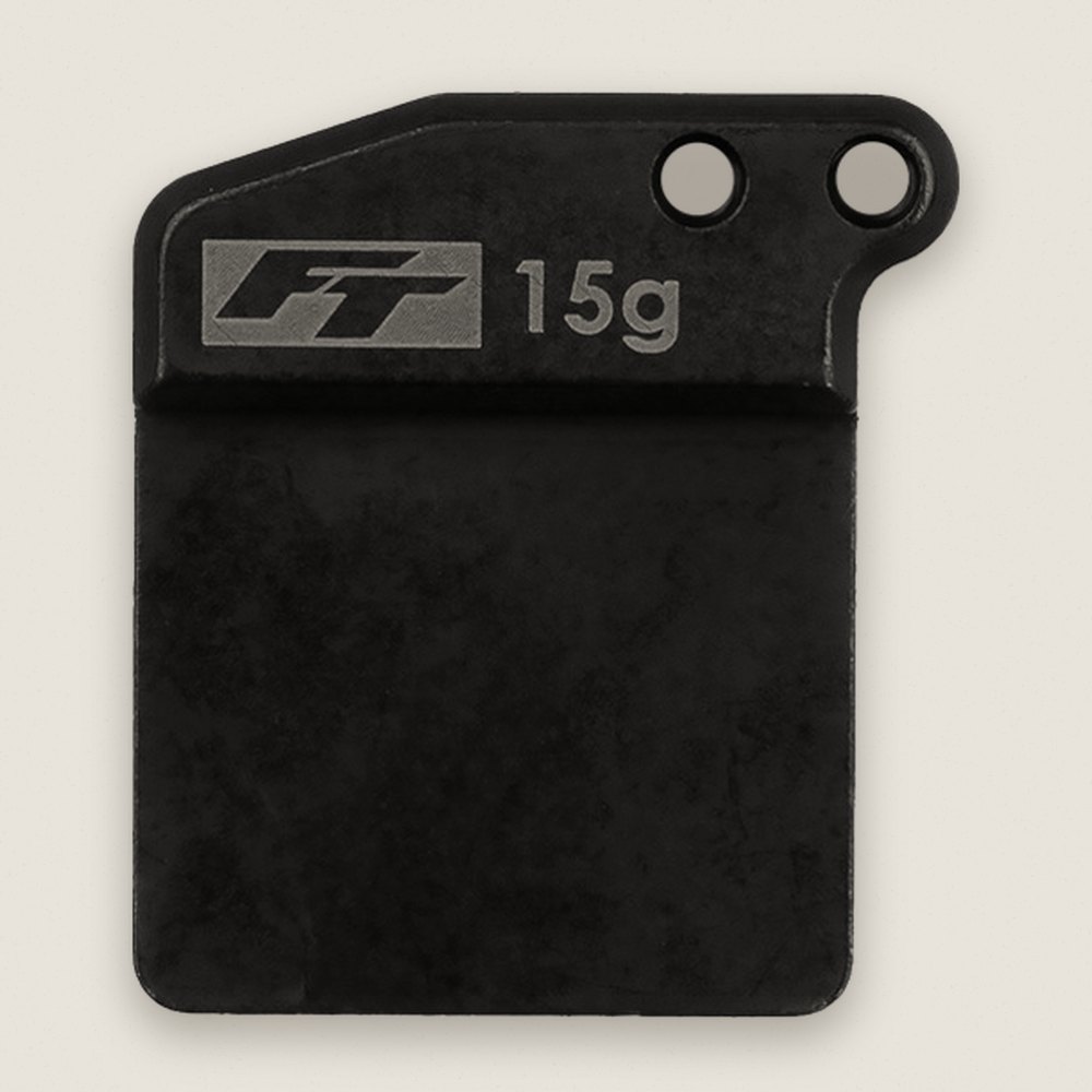 Steel Receiver Mount, FT, 15g for RC10TC8 - Associated