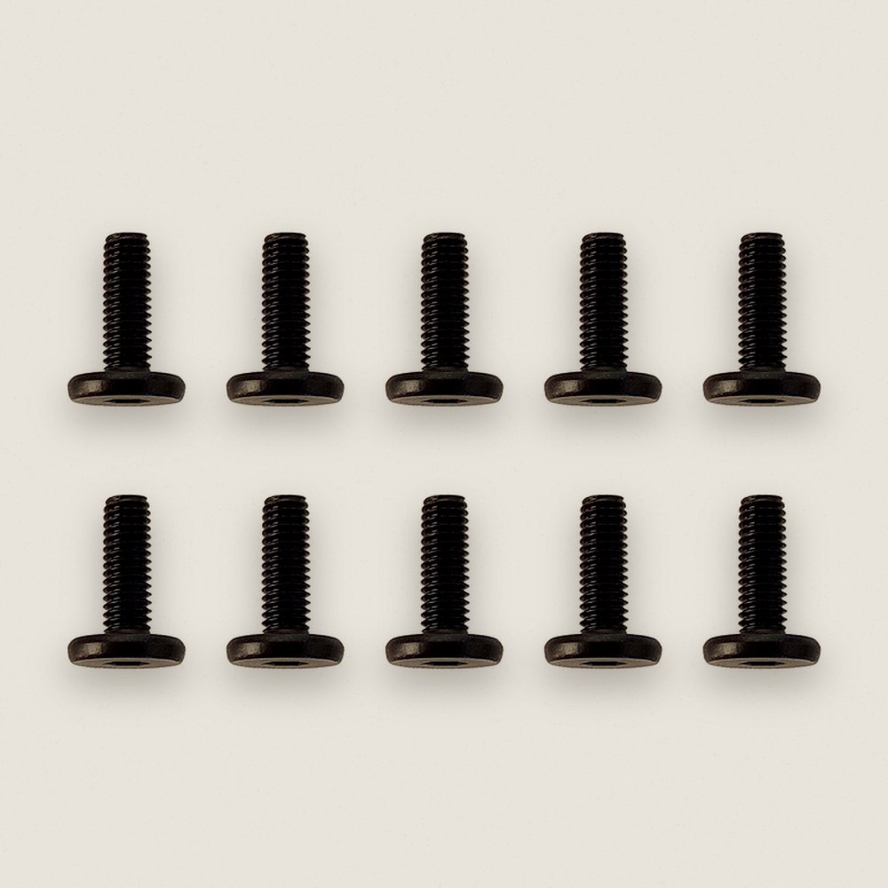Low Profile SHCS Screws, M3x8mm, 10pcs - Associated