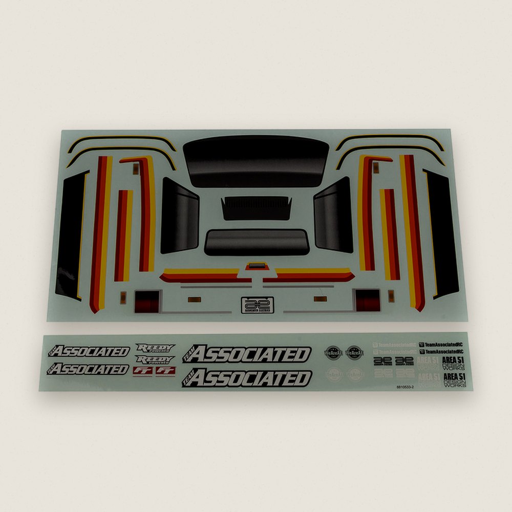 Decal Sheet for MT12 - Associated