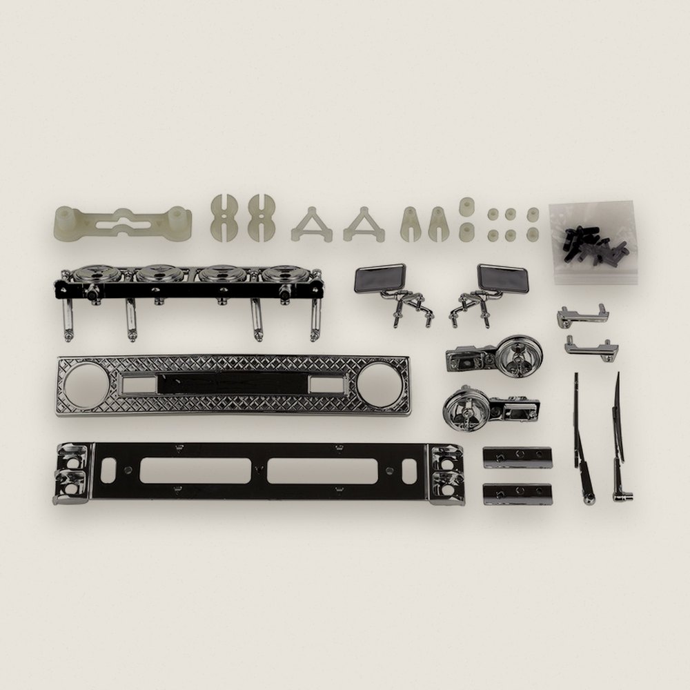 Chrome Accessories for MT12 - Associated